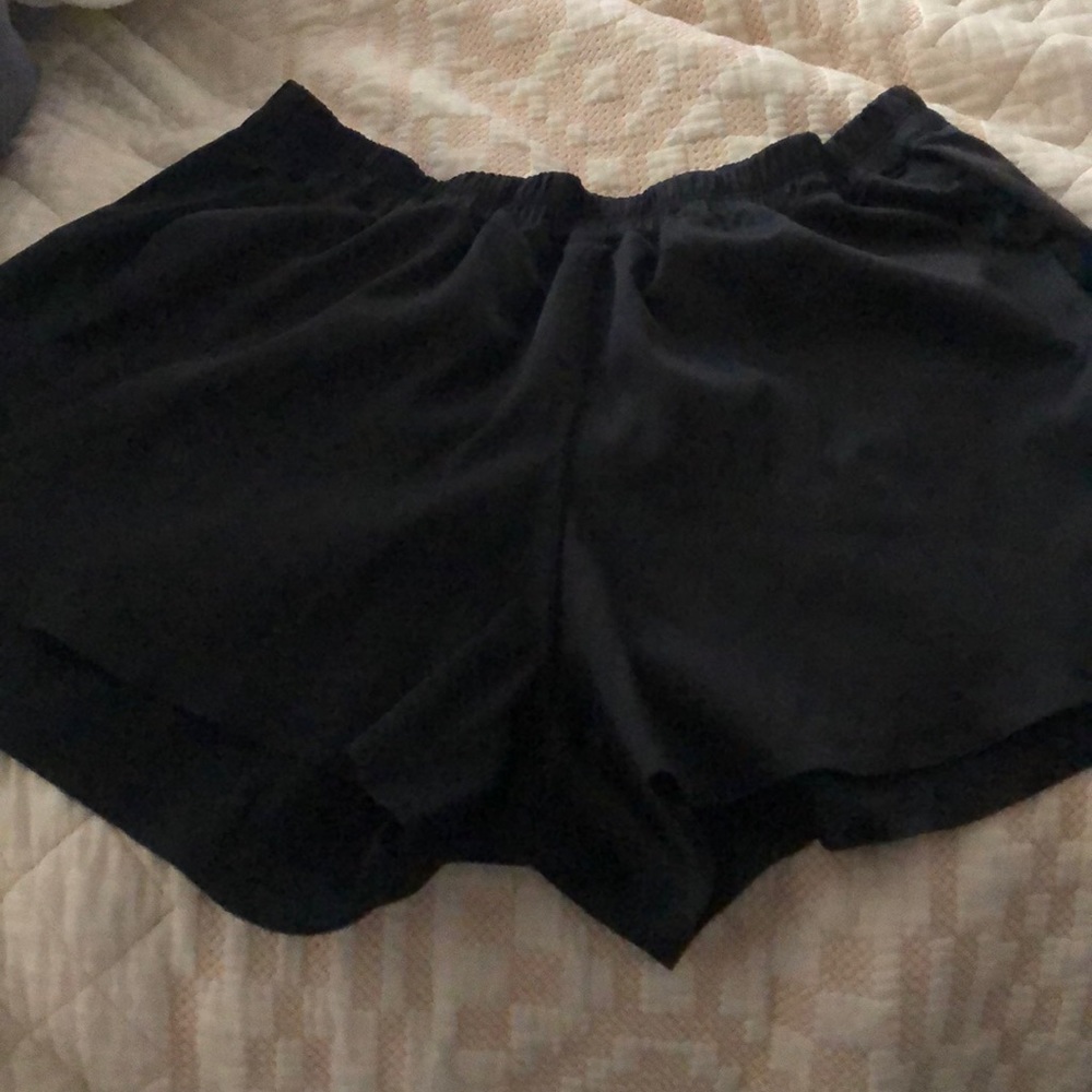 Black lululemon shorts